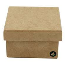 Kit 5 - Plain Organizer Box BUY 5 PAY 3 - Square, Gift, Model - Raw MDF Shoe Cover - Màu be - Xem 2