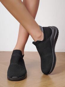 Elastyczne wsuwane trampki, unisexowe, codzienne mokasyny bez sznurówek, wygodne, letnie buty sportowe