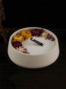 1 个超大圆形储物碗硅胶模具 - 多功能花盆、蜡烛罐、空气植物容器、鱼缸微型景观、业余爱好者礼物、石膏装饰、树脂和混凝土模具，适用于创意项目 - 白色矽膠模具 - 查看 6