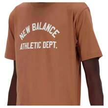 New Balance T-Shirt Met Korte Mouwen Sportswear's Greatest Hits voor Man in kleur Marron ✅ Levering binnen 3-5 dagen