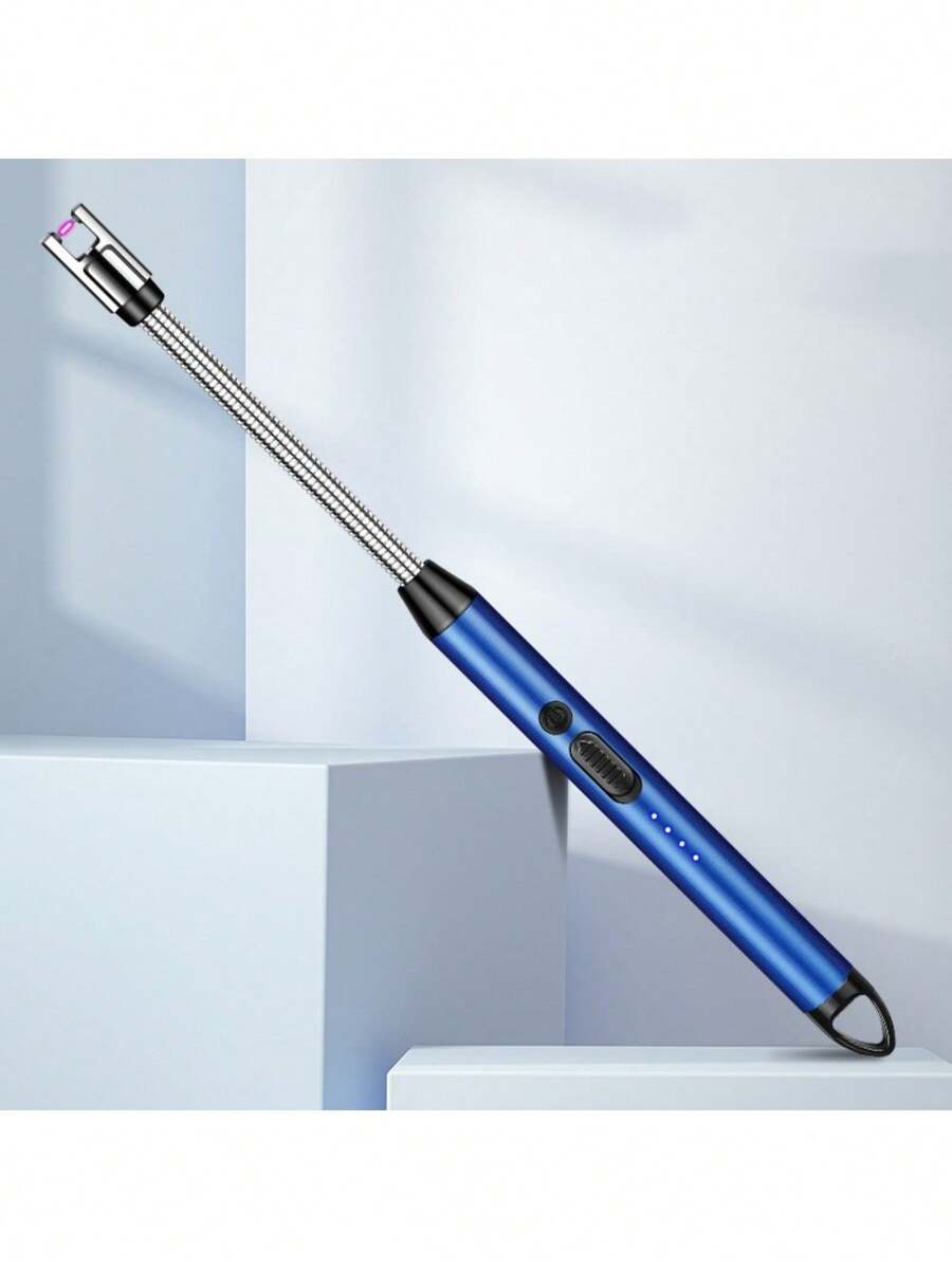 Electronic Lighter, USB Charging, Travel, Home, Kitchen, C - 藍色 - 查看 1