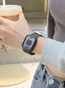 chinbersky 1 包女士男士弹性表带，适用于 表带 44 毫米 45 毫米 42 毫米 49 毫米 38 毫米 40 毫米 41 毫米，弹性单圈软尼龙表带替换表带，适用于 Ultra 2 SE 系列 9 8 7 6 5 4 3 2 1