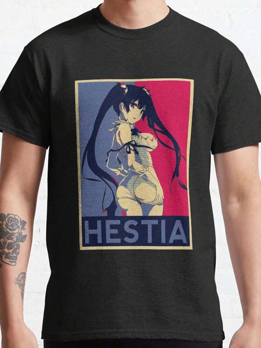 Hestia Waifu Goddess Cute Japannese Girl Kawaii Sexy Anime Girl Classic T-Shirt Anime Shirt Cotton Graphic Tees Camisas Para Hombre Elegantes Matching Couple Outfits Matching Couple Swim Suits Linen Shirt Men Suit Football Jersey Shorts Men Cargo Shorts For Men Mens Clothes Jorts Romwe Ropa De Hombre Men Clothes Shirt Fathers Day Gift Summer Tops Bathing Suits Birthday Outfits For Women Yellow Pants Sets Skirt Sets For Women Matching Sets Linen Sets For Women Comfy Sets Women Track Suit Cotton T Shirt Summer Outfits For Women Vacation Outfits Women Summer Dresses For Women Summer Clothes Tops 4th Of July Outfit Women Maternity Dresses Graduation Dresses Beach Dress Free Shipping Items Only Conjunto De Dos Piezas Mujer Elegante Set De Dos Pieza De Mujer Fourth Of July Outfits Women Summer Tops For Women Jeans Men Suits Shirts Graphic Jerseys For Men 2 Piece Set Usa Alt - 黑色 - 查看 1