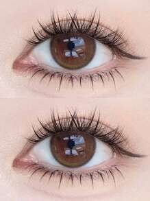 36pcs Single-Cluster Segmented C-Curled Glue-Free Reusable False Eyelashes, Natural Curl & Soft Tones, Magnify Eyes, Slouchy Starter Pack, Convenient For Daily Commute