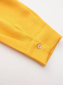 非洲男士休闲两件套，黄色时尚