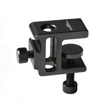 1pc Aluminum Alloy Desk Lamp Holder Clamp, Outdoor Camping Lamp Stand Clip, Outdoor Hanging Lamp Bracket Clip Tool - one-size - View 11