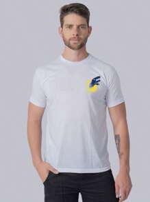 Camiseta Estampada Digimon Tamers Anime Moda Geek Tecido Confortável Resistente Várias Cores - Branco - Visão 1