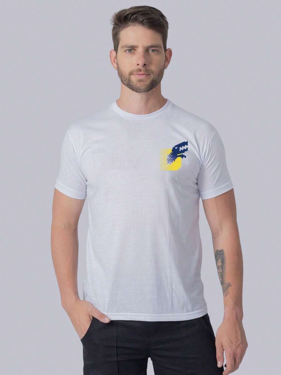 Camiseta Estampada Digimon Tamers Anime Moda Geek Tecido Confortável Resistente Várias Cores - Branco - Visão 1