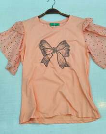 Blusa de feminina , estilo doce, elegante e versátil - Rosa chiclete - Visão 1