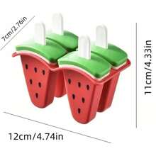 2 件水果冰棍模具，优雅、易于使用的水果冰淇淋模具，有趣又美味 - 彩色 - 查看 7