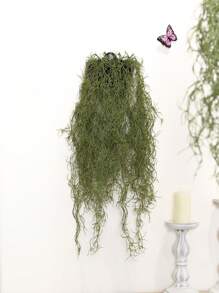 2/4 件 27.2 英寸人造空气草悬挂藤蔓，现代家居装饰，乔迁礼物，婚礼，节日派对，花园装饰