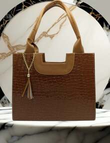 Women Shoulder Bags - 駝色 - 查看 1