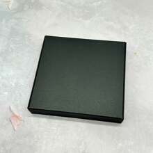 10pcs/Pack Kraft Paper PVC Window Display Gift Box For Hair Clips, Earrings, Necklaces, Kraft Paper Cardboard Packaging Box - 11.5x11x2cm Boxes - View 10