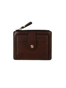 Wielokomorowy organizer na karty z uszczelnieniem krawędzi Prosty styl do codziennego użytku Etui na karty, portfel, wizytownik, etui na karty kredytowe, damskie, dla kobiet, dla mężczyzn, mini portfel, portfel na karty - Wielokolorowe - Zobacz 19