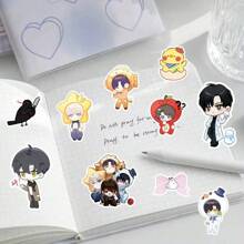80Pcs Game Love And Deepspace Stickers Cartoon Figure Li Shen Qi Yu Shen Xinghui PVC Graffiti Sticker Kids Gift