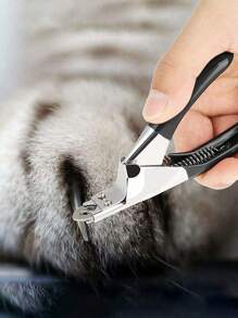 Coupe-ongles pour animaux de compagnie robuste avec protecteur et lime à ongles - Taille professionnelle en acier inoxydable pour chiens et chats, assure un découpage et un lissage précis et indolore, idéal pour une utilisation à la maison et dans un salon de toilettage