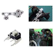 DATA FROG 3D 模拟摇杆适用于 Xbo X One Slim 控制器替换部件适用于 Xbo X One S LB RB 保险杠触发按钮