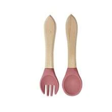 1/4Pcs Custom Engraving Name Silicone Tableware Set, Personalized Fork Spoon Bowl Plate, Feeding Set, Baby Shower Gift - Style a - View 17