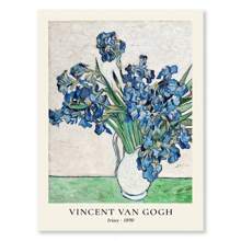 1 pièce Affiche murale de la série de vases Van Gogh Star, Fleurs vintages Matisse, Imprimés d'art de marché de fleurs pour décoration de salon à la maison sans cadre