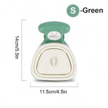 1 件装狗狗粪便拾取器-粪便夹-方便携带（内含 1/6 卷塑料垃圾袋）-可折叠垃圾清洁器-便携式徒步扣宠物粪便夹-令人愉悦的遛狗体验-容器内部可存放垃圾袋 - 彩色 - 查看 18