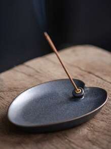 陶瓷叶香炉适用于厨房、餐厅、办公桌装饰