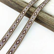 1,8 mét ruy băng thêu ren cổ điển, rộng 13mm, nhiều màu sắc, phụ kiện quần áo và túi xách tự làm, vải thêu, vải ren - Nhiều màu - Xem 6