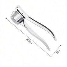 Multifunctional Garlic Press - Stainless Steel Material, Easy Garlic Pressing, Easy To Clean, Non-Slip Handle, Also Ginger Grinding Function, Kitchen Gadget - Perfect Gift For Home Cooking/Meal Prep/Seasoning, Mother's Day, Father's Day, Housewarming, Graduation, Etc. - Multicolor - View 7