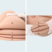 1 pieza Bragas de realce gluteal sin costuras de silicona - Elevación instantánea, adelgazante de cintura, moldeador de glúteos y caderas para mujeres - Cómodo, acolchado, con insertos de silicona