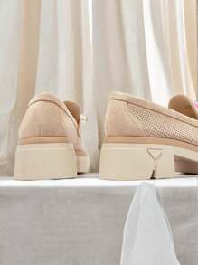 Women'sopenwork Moccasins Peloga- Footwear