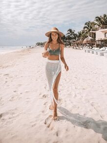 1 件男女通用巴拿马软呢帽，配白色缎带，时尚西部牛仔草帽