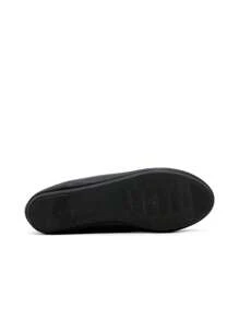 Mocassins élégants avec chaîne métallique - Noir - Voir 4