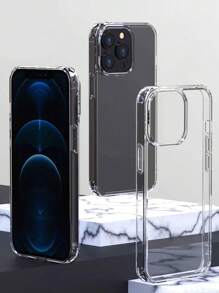 Mkeke 兼容 16 透明手机壳，[不变黄] [16 英尺军用级防摔保护]，超薄透明 16 手机壳，兼容 Apple 16，带防震保险杠 2025 防水防摔防刮 - 無色 - 查看 1