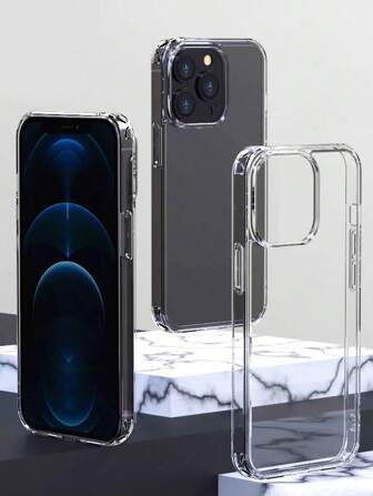 Mkeke Compatible With Iphone 16 Case Clear, [Not Yellowing] [16FT Military-Grade Drop Protection], Slim Clear IPhone 16 Case Compatible With Apple IPhone 16 With Shockproof Bumper 2025