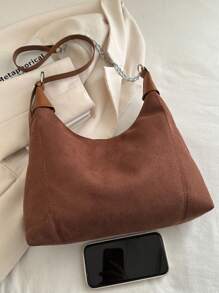 Large Tote Bag For Women, New Fashion Design Shoulder Bag, Quality Oversized Tote - Brown - View 7