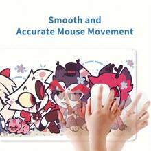 Almohadilla de ratón con personajes de anime lindos, alfombrilla de escritorio multi tamaño para teclado, alfombrilla de goma antideslizante para ratón de oficina, accesorios de escritorio, almohadilla de escritorio para teclado, regalo para amigos y familia - multicolor - Ver 9