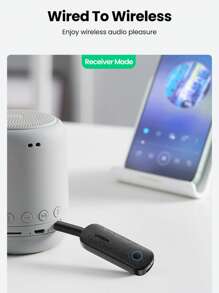 UGREEN Adaptateur Bluetooth 5.0 2-en-1 UGREEN, récepteur et émetteur Bluetooth, adaptateur sans fil 3,5 mm à faible latence pour télévision et système audio domestique