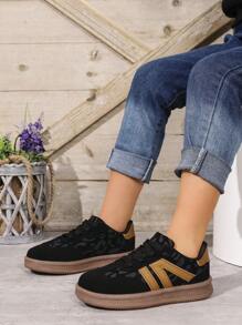 Dziecięce buty sportowe z nadrukiem w panterkę, na co dzień i z miękką podeszwą dla dziewczynek