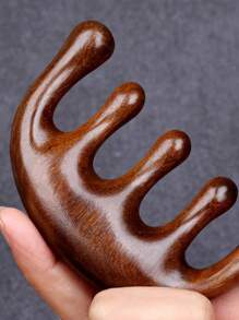 1/2件5齿按摩梳，能量梳，经络疗法头皮按摩器发刷