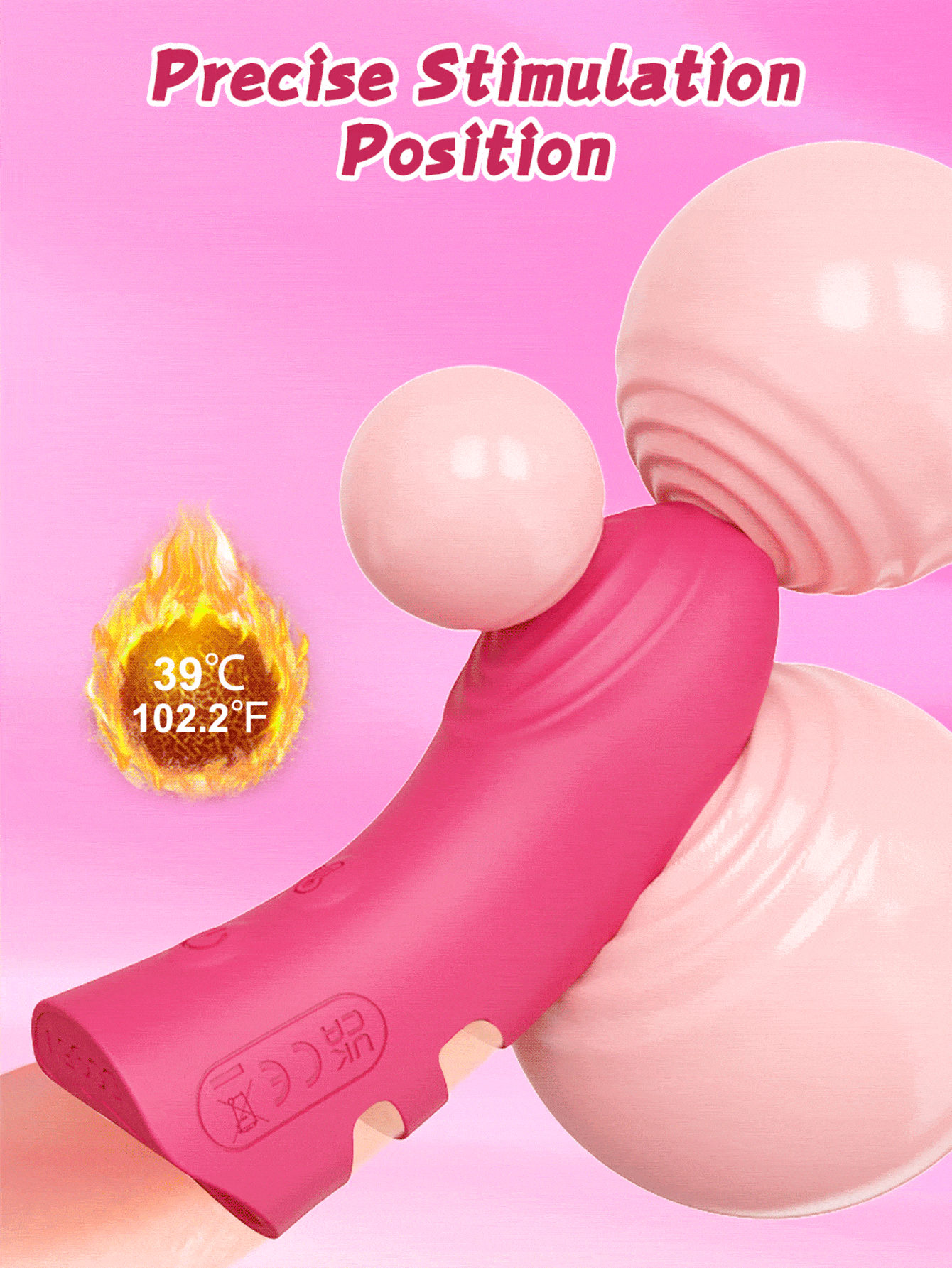 Vibrador de dedos, juguetes sexuales para adultos para mujeres, juguetes para adultos con 10 funciones de vibración y calefacción, vibradores para clítoris, punto G, pezones y mariposa, herramientas de placer sexual para mujeres, mini vibradores, juguetes sexuales para parejas