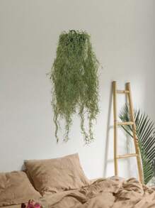 2/4 件 27.2 英寸人造空气草悬挂藤蔓，现代家居装饰，乔迁礼物，婚礼，节日派对，花园装饰