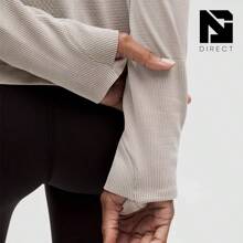 Swiftly Tech Long-Sleeve Shirt 2.0 Waist Length - Dilute Wash Soft Earth - 查看 5