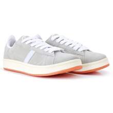 Men's Tennis Shoes Special Size 42 43 44 45 46 47 48 Casual Model Comfortable Suede - 白灰 - 查看 2