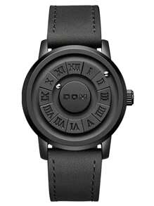 DOM Men's Watch, Mirrorless Magnetic Levitation Magnetic Steel Ball Quartz Waterproof Fashionable Personalized Men's Watch, Suitable As Christmas Gift For Family And Friends - Shape - View 10