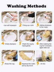 Synthetic Fiber Clip-In Hair Extensions, Invisible Root Hair Topper, Straight Clip-In Wig, Top Hair Volumizing Pad, Hair Density Increase, Unisex, Easy To Use - Multicolor - View 10