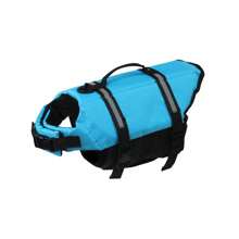 BJAYPET 1 件宠物救生衣，适合小型和中型犬的狗狗游泳背心，夏季游泳衣宠物用品 - 藍色 - 查看 9