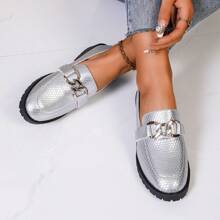 2025 Fashion Casual New Loafers For Women, British Style Round Toe Lightweight Breathable Slip-On Flats, Suitable For All Seasons Couples