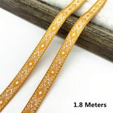 1,8 mét ruy băng thêu ren cổ điển, rộng 13mm, nhiều màu sắc, phụ kiện quần áo và túi xách tự làm, vải thêu, vải ren - Nhiều màu - Xem 19