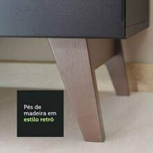 Madesa Reims 70cm Black Kitchen Base Cabinet - 黑色 - 查看 6