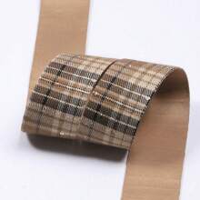 British Plaid Ribbon Supplies For DIY Bow, Flower Packaging, Shoe Clips, Hat Decor Accessories - Multicolor - View 13