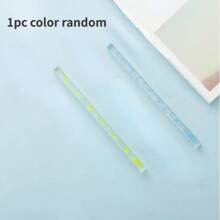 Regla Cuadrangular 20/30 cm Transparente, Diferentes Figuras, Creativa para Dibujar y Realizar Trazos perfectos. Uso Escolar, Oficina, Estudio. - 20cm - Ver 4